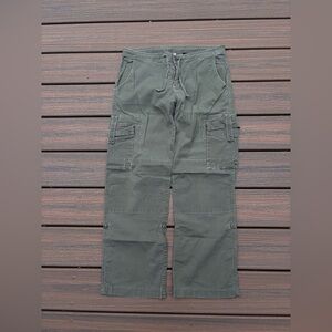 Vintage Y2K Prana Outdoors Cargo Utility Pants Army Green Women’s 10
